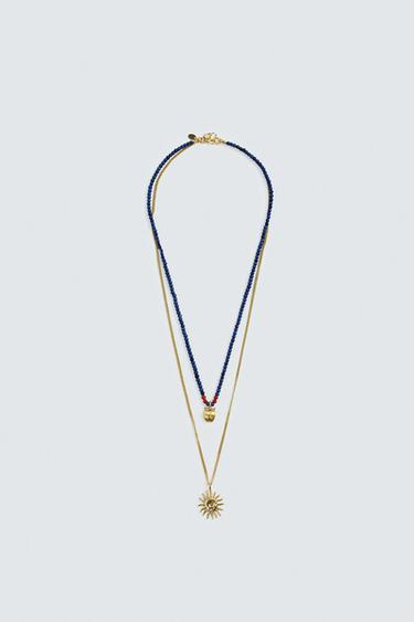 Zara Набор из 2 различных ожерелий