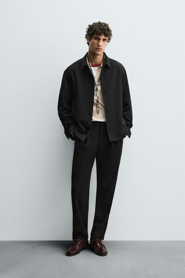 Zara Куртка-рубашка классического кроя