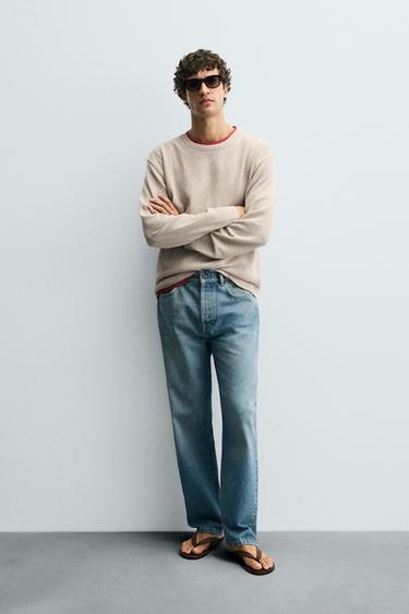 Zara Свитер RELAXED FIT структурный