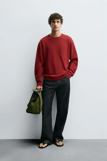 Свитер RELAXED FIT структурный