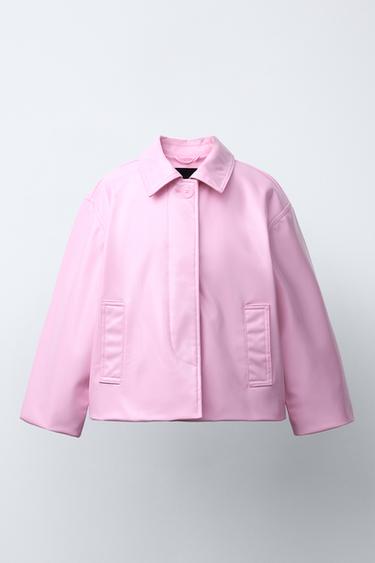 Zara Куртка из искусственной кожи