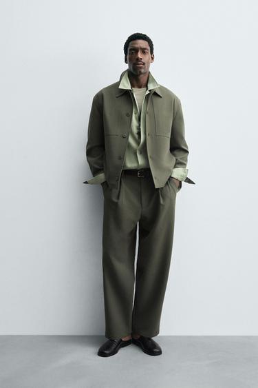 Zara Куртка-рубашка BOXY FIT