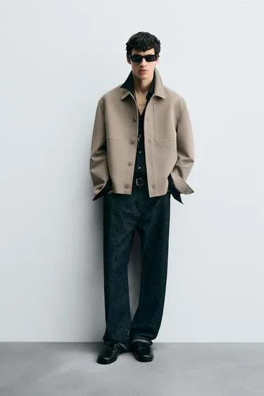 Куртка-рубашка BOXY FIT
