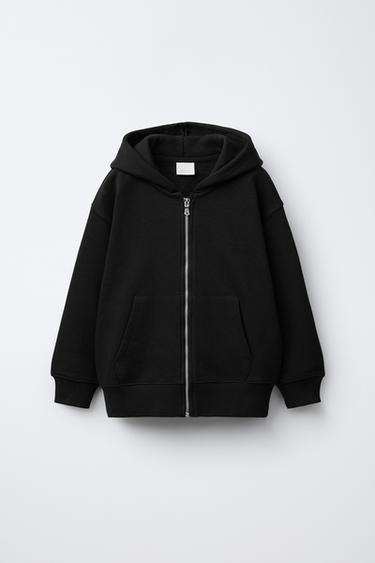 Zara Базовая толстовка на молнии купить с доставкой.