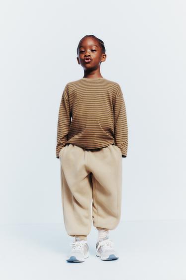 Zara Футболка в полоску с логотипом