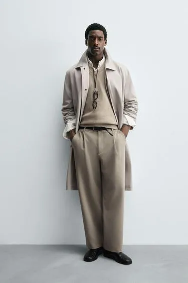 Брюки RELAXED FIT со складками