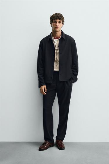 Zara Брюки REGULAR FIT со складками