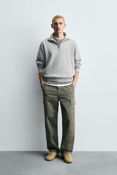 Zara Брюки-карго STRAIGHT FIT купить с доставкой.