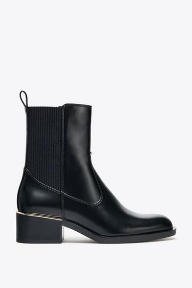 Zara Ботильоны на каблуке купить с доставкой.