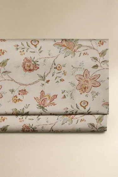 Простыня из сатина FLORAL SATEEN (300 нитей)
