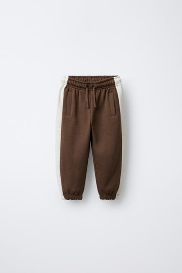Zara Брюки-джоггеры с лампасами купить с доставкой.