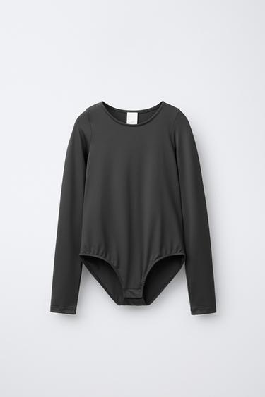 Zara Боди из полиамида