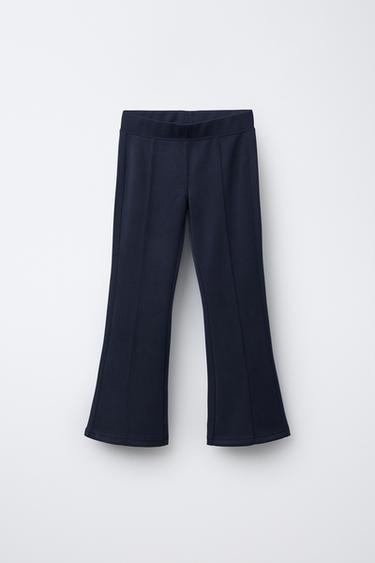 Zara Брюки FLARED с декоративными швами