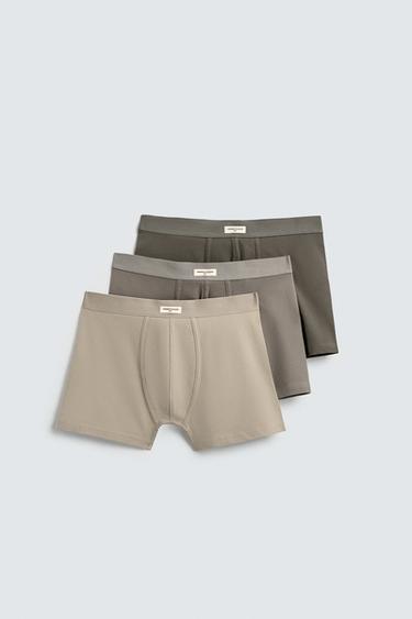 Zara Трусы-боксеры SOFT, 3 шт. купить с доставкой.