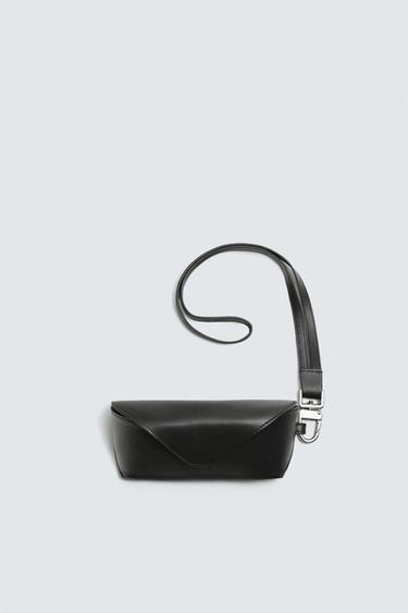 Zara Кожаный чехол для очков купить с доставкой.