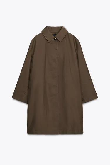 Короткий тренч WATER REPELLENT — ZW COLLECTION