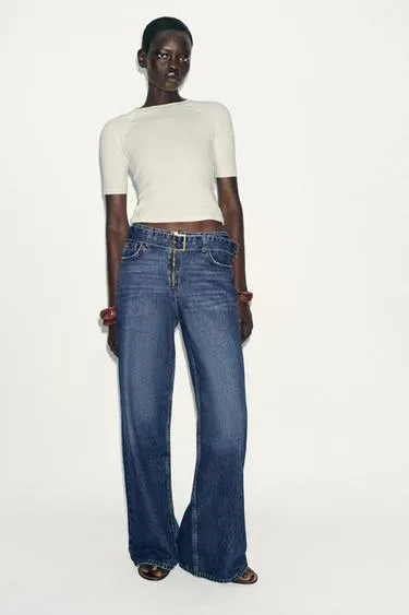 Футболка с короткими рукавами и круглым вырезом- Заказать в России