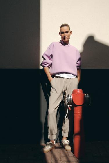 Zara Брюки с манжетами