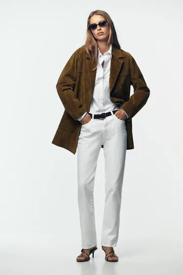 Базовая рубашка оксфорд с карманом- Заказать в России