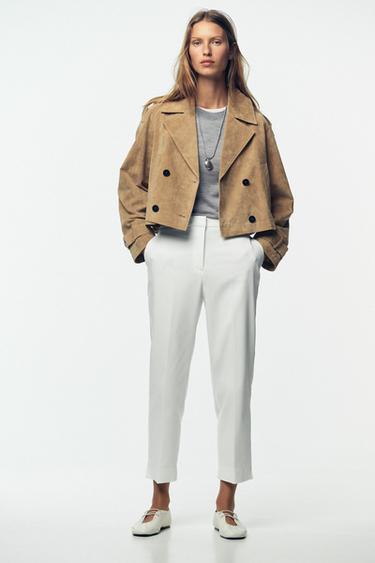 Zara Брюки с разрезами снизу