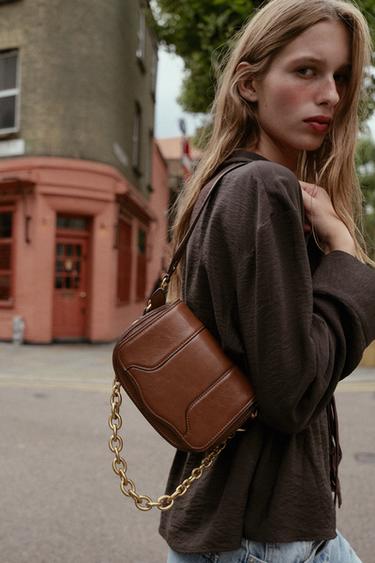 Zara Мини-сумка с цепочкой купить с доставкой.