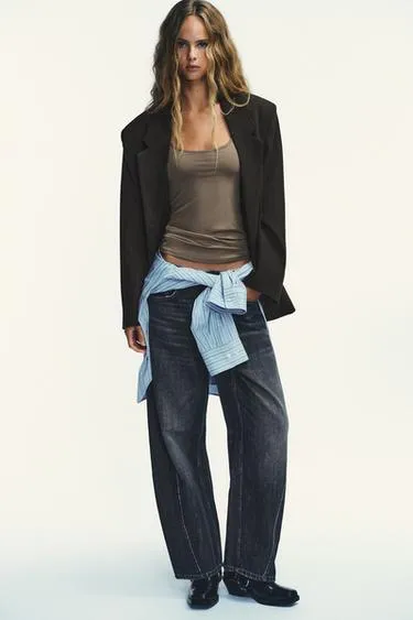 Блейзер OVERSIZE в полоску- Заказать в России