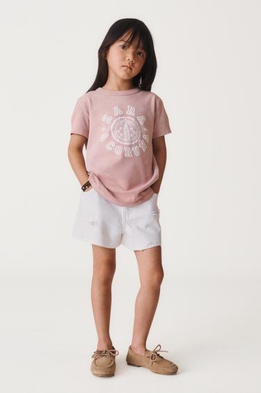 Zara 1/2-6 лет / футболка в стиле преппи 50TH ANNIVERSARY