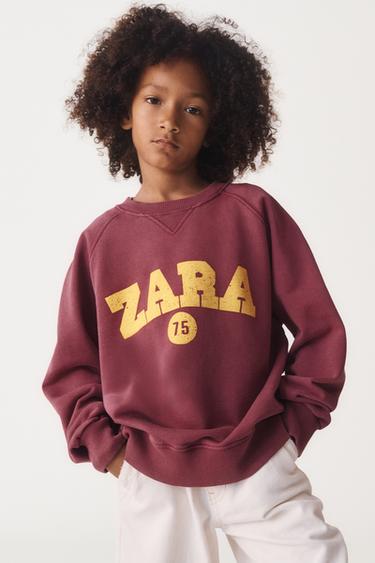 Zara 1/2-6 лет / толстовка в стиле преппи 50TH ANNIVERSARY