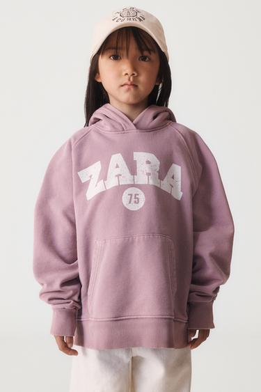 Zara 1/2-6 лет/ худи с капюшоном VARSITY 50TH ANNIVERSARY