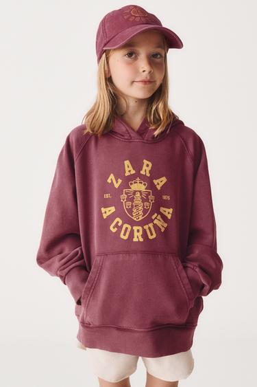 Zara 1/2-6 лет/ худи с капюшоном VARSITY 50TH ANNIVERSARY