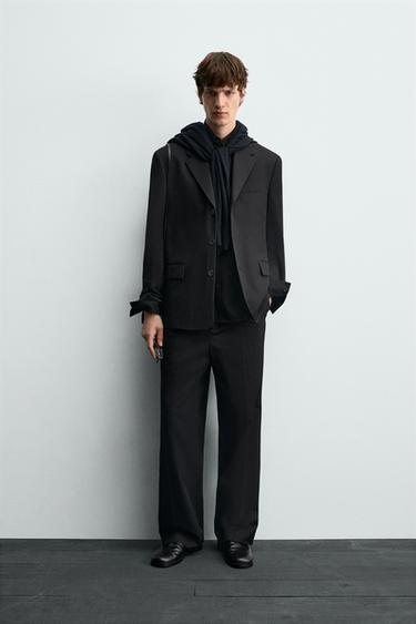 Zara Костюмные брюки со складками LIMITED EDITION