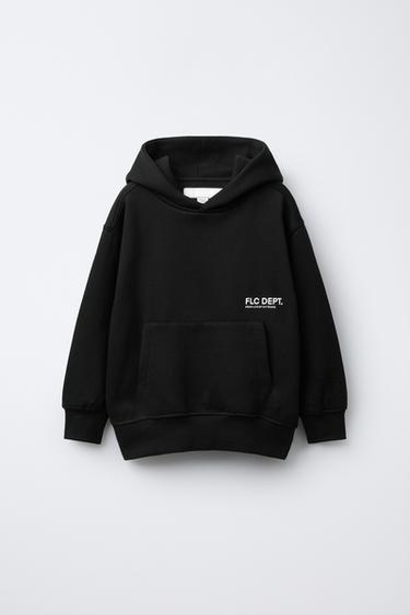 Zara Базовое худи с капюшоном купить с доставкой.
