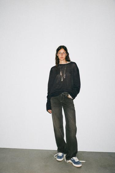 Zara Джинсовые кроссовки