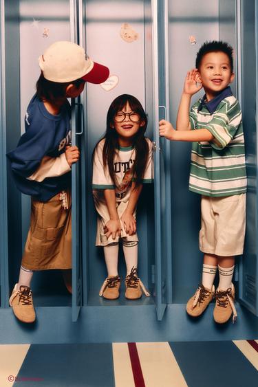 Zara Поло-рубашка в полоску с принтом BUTTERBEAR ©