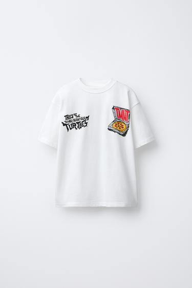 Zara Футболка с принтом черепашки-ниндзя © VIACOM