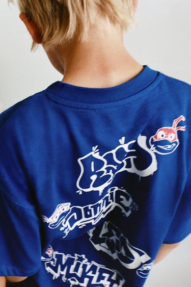 Zara Футболка с принтом «черепашки-ниндзя» © VIACOM