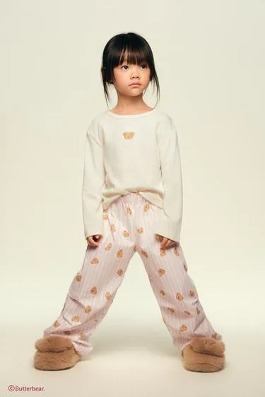Пижама 3-6 лет с футболкой и брюками BUTTERBEAR ©- Заказать в России