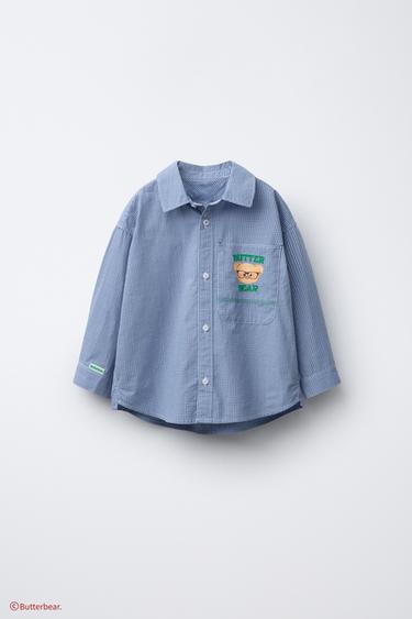 Zara Рубашка в клетку BUTTERBEAR ©