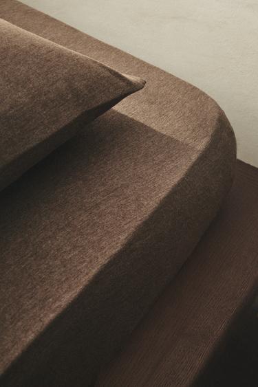 Zara Футер из микромодала с рисунком велюра (140 г/м²) | высота 30 см