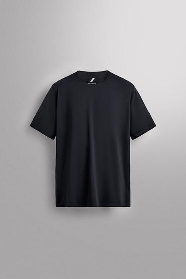 Zara Спортивная футболка с принтом для бега купить с доставкой.