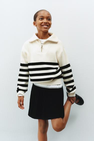 Zara Трикотажная юбка в складку