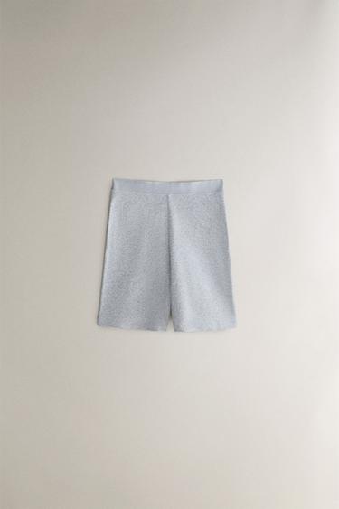 Zara Шорты с ребристым узором купить с доставкой.