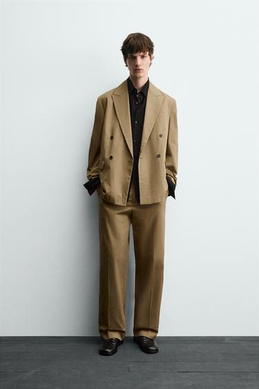 Zara Костюмные брюки со складками LIMITED EDITION