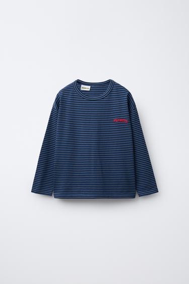 Zara Футболка в полоску с вышивкой SNOOPY PEANUTS™