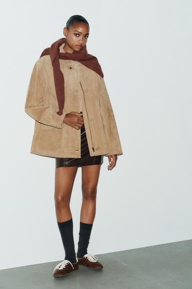 Zara Замшевая куртка