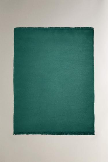 Zara Плед с кисточками