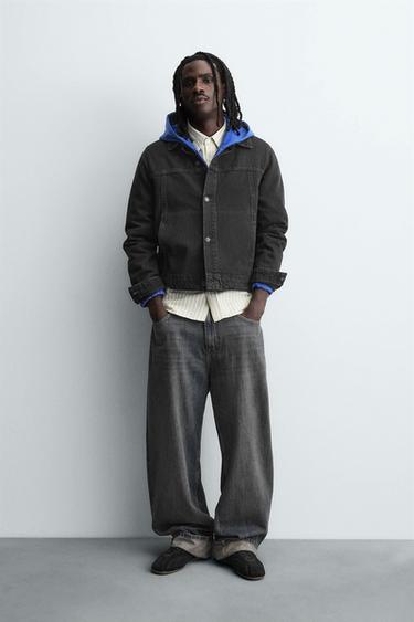 Zara Базовая джинсовая куртка купить с доставкой.