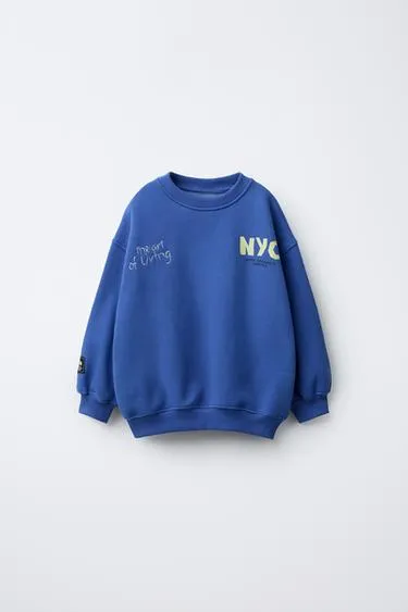 Толстовка с вышивкой NYC