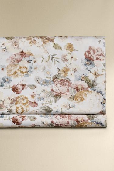 Zara Плоский простынной из шелковистой ткани (300 нитей)