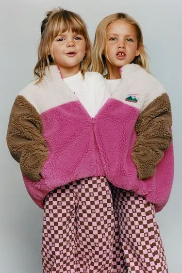 Брюки из твина в шахматную клетку